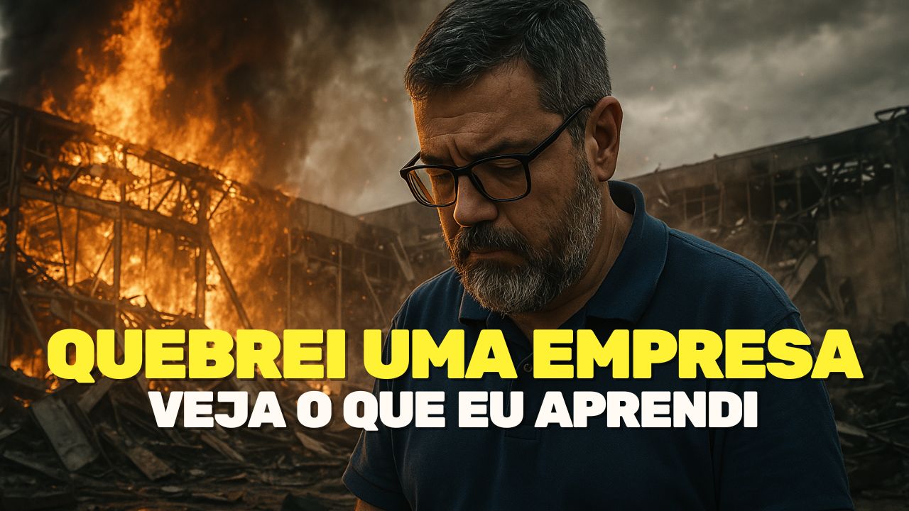 O que aprendi após quebrar minha empresa?